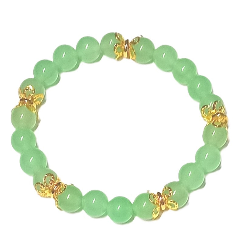 Schönes Jade - Armband mit tollem Glanz