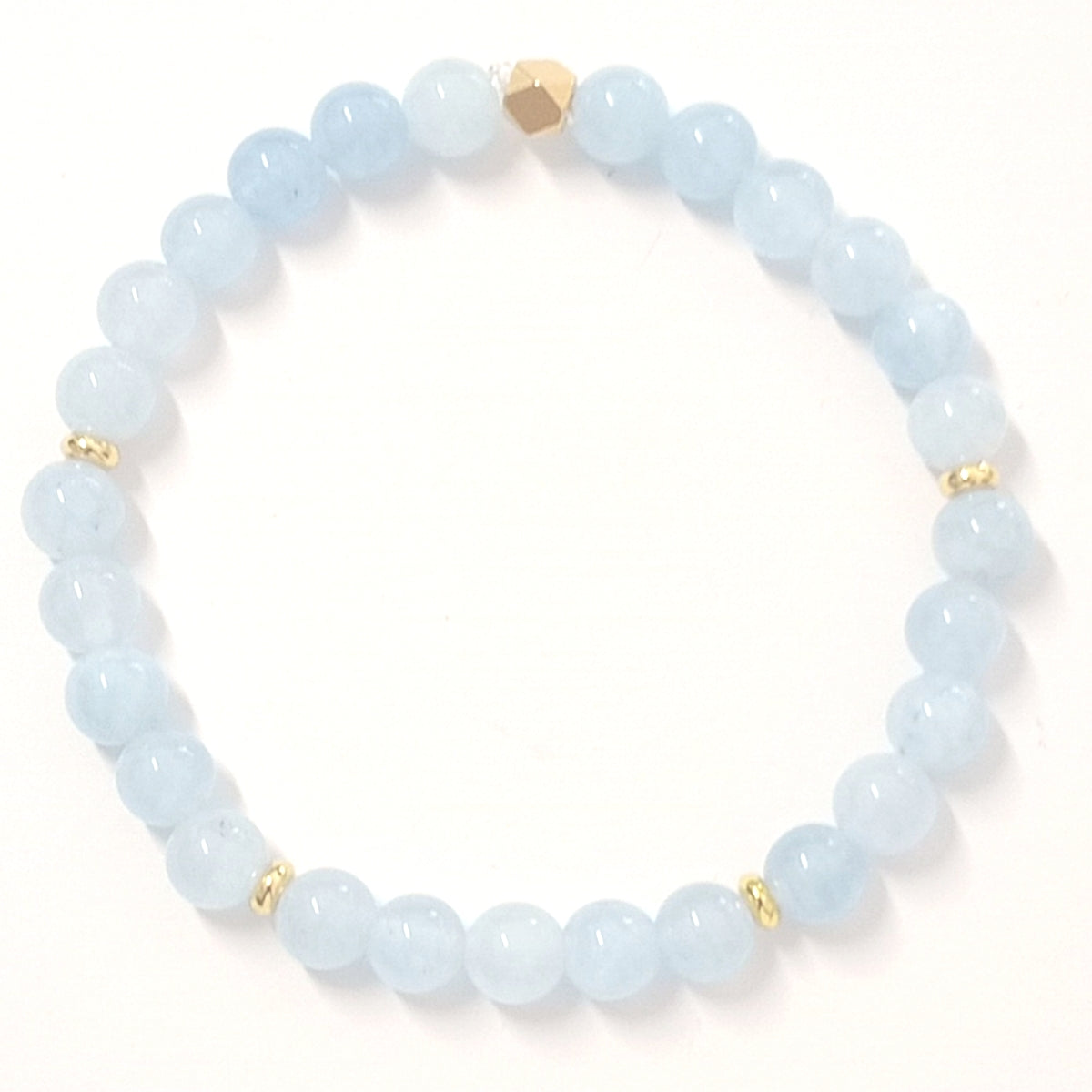 Schönes Aquamarin - Armband
