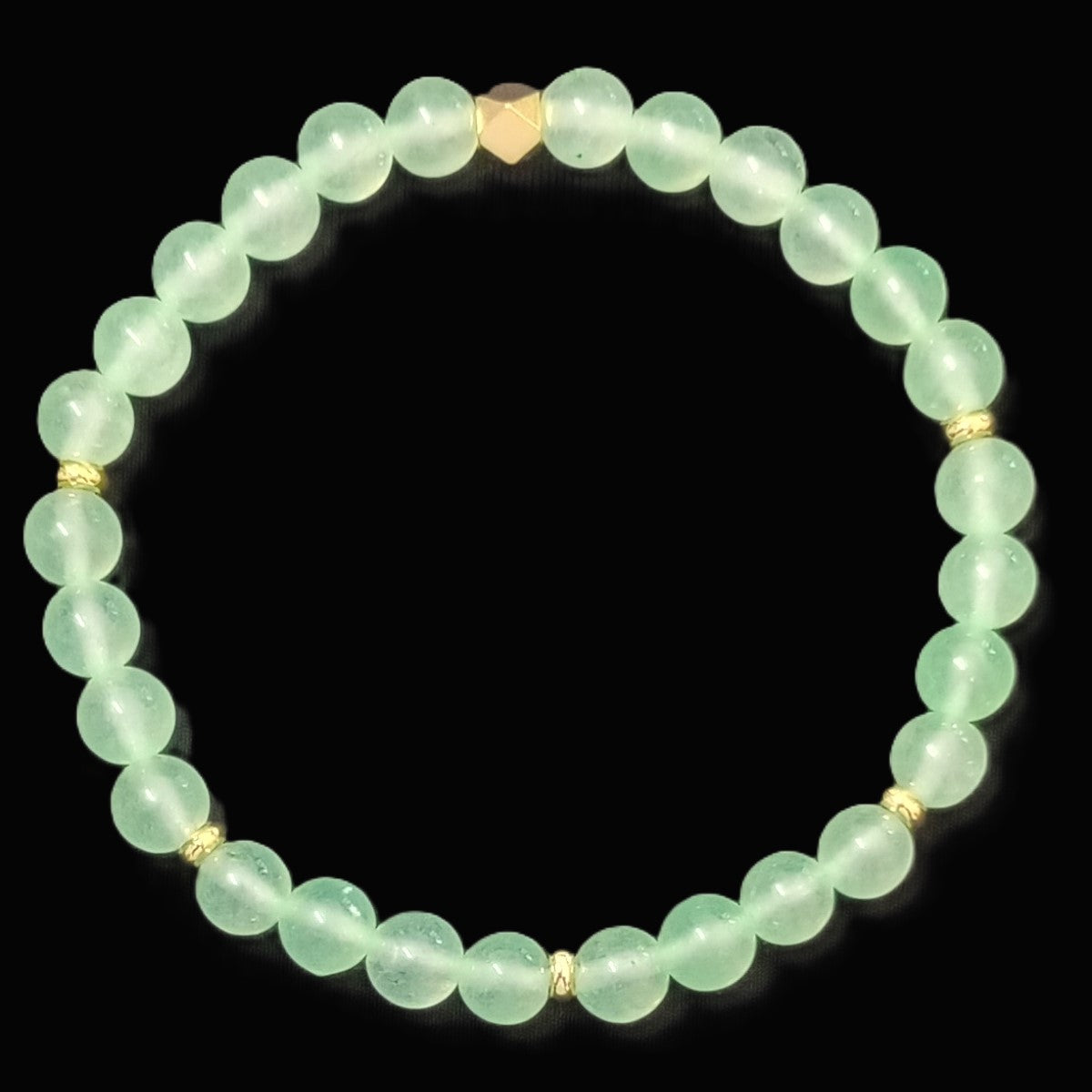 Armband aus echter Jade
