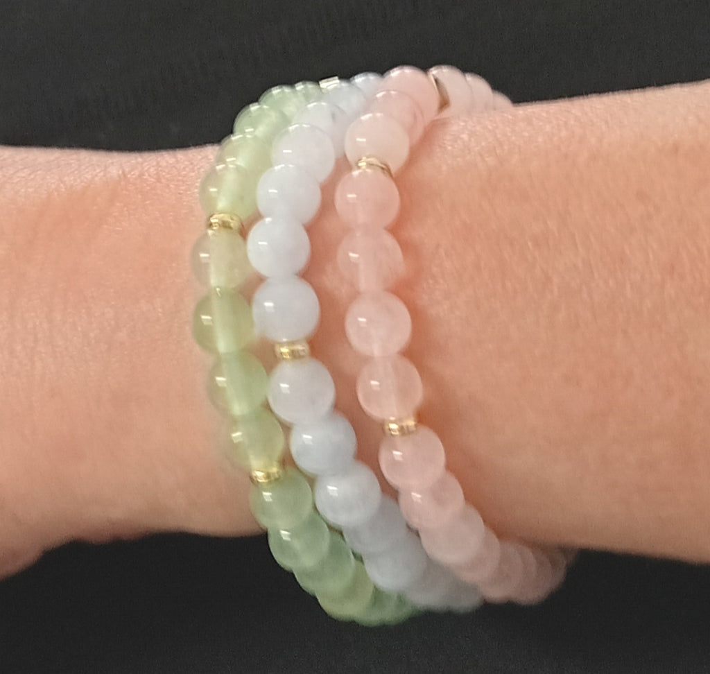 Schönes Aquamarin - Armband
