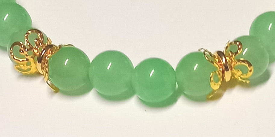 Schönes Jade - Armband mit tollem Glanz
