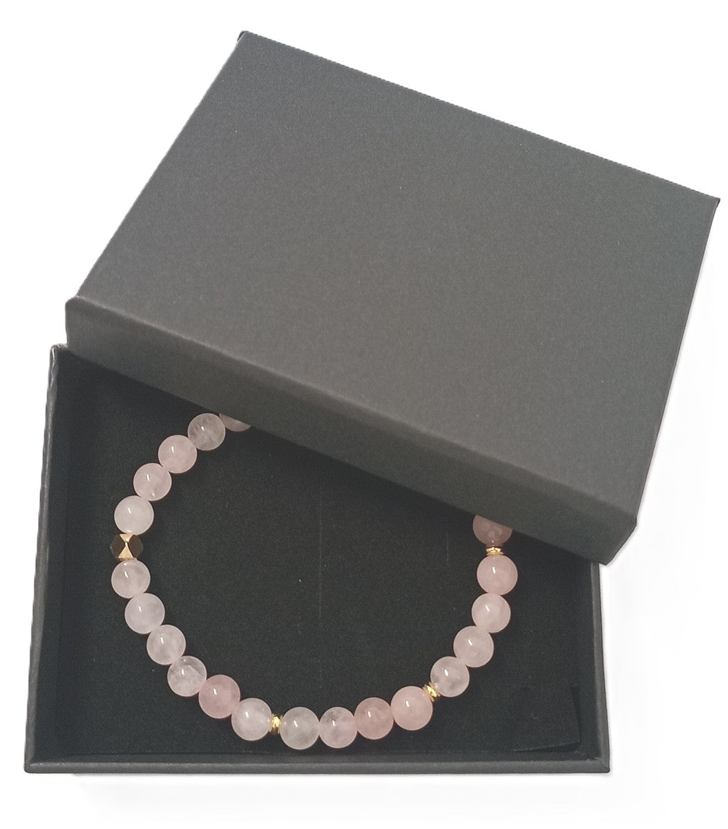 Armband aus Rosenquarz
