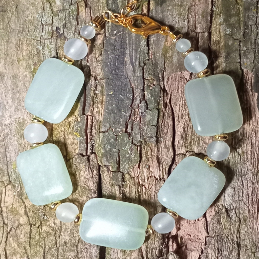 Schöne Armkette aus Jade